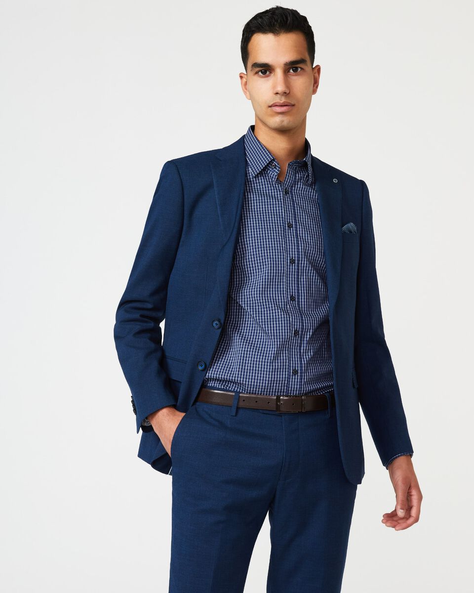 Mens Navy Long Sleeve Shirt